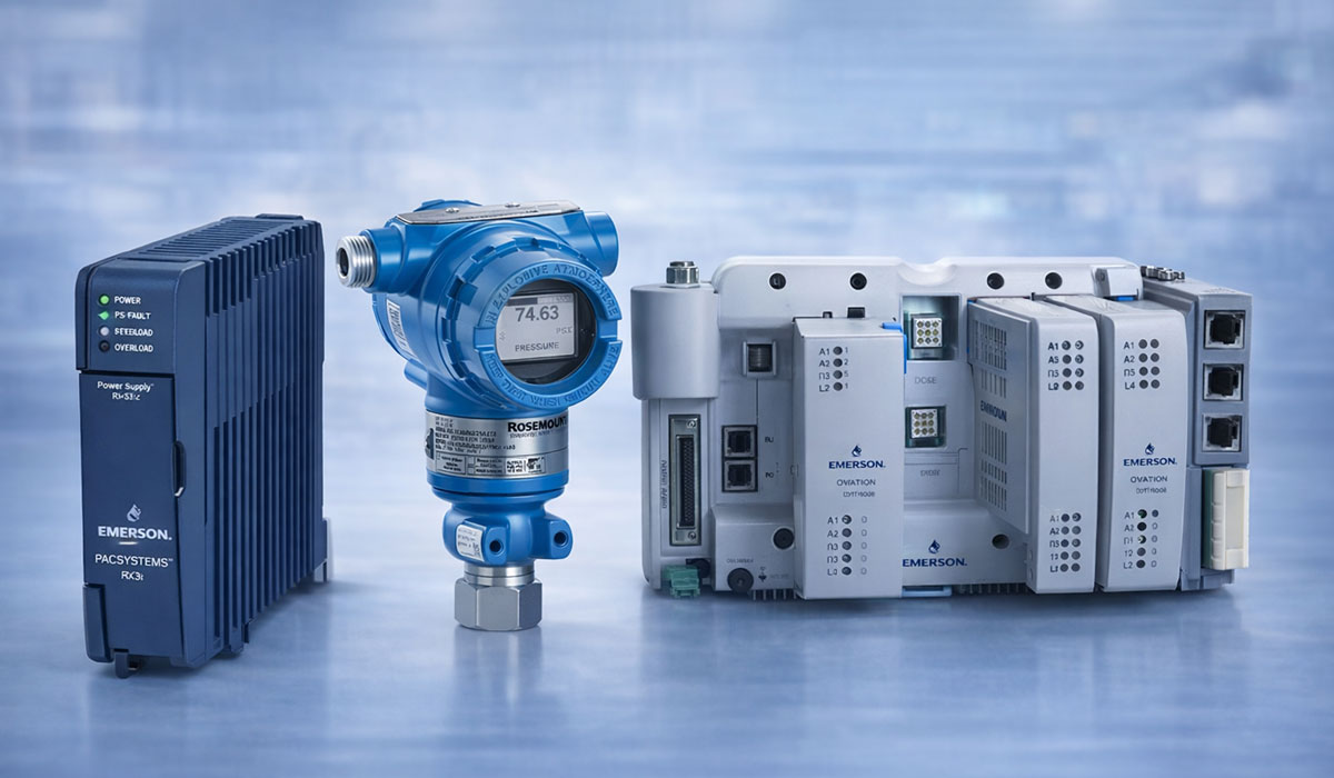 Emerson industrial automation products