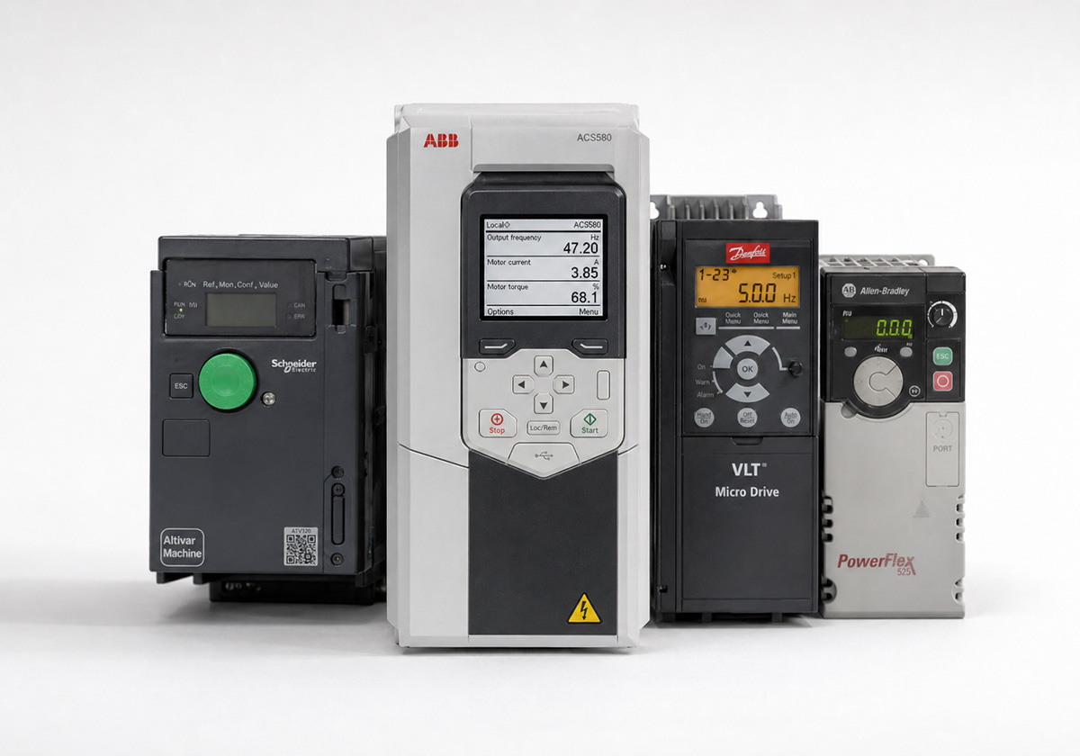 Drives and frequency converters for industrial automation