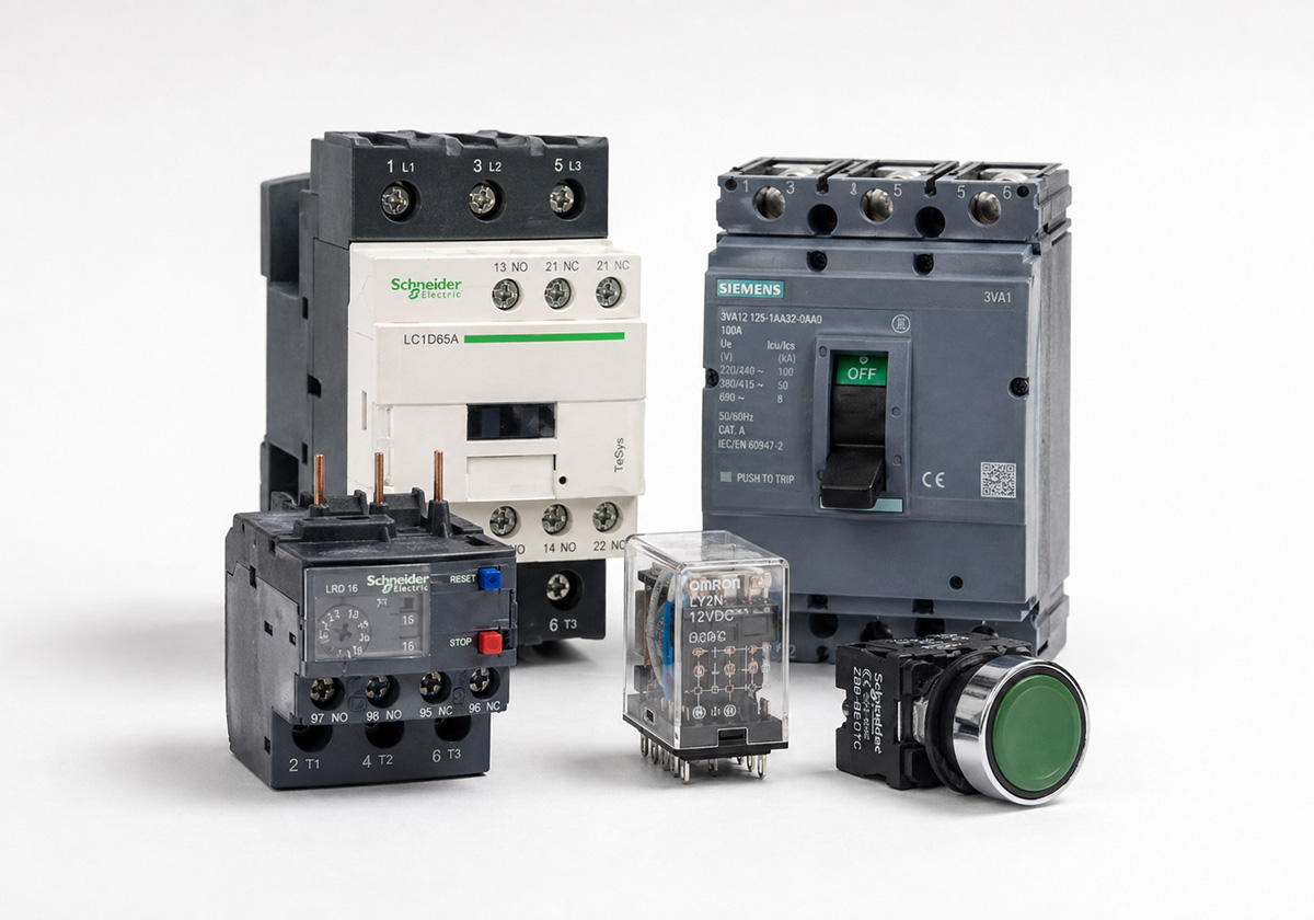 Low voltage and control components