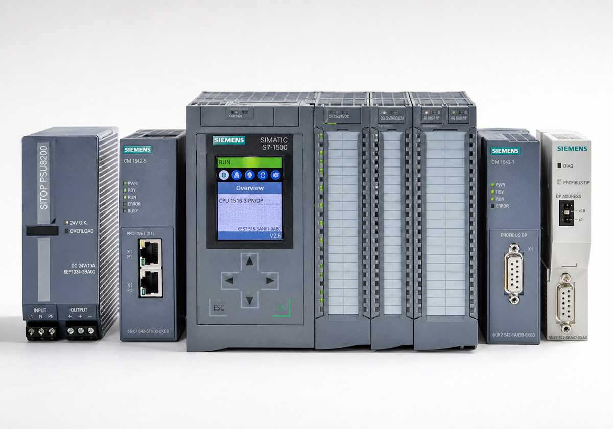 PLC I/O and controllers industrial automation products