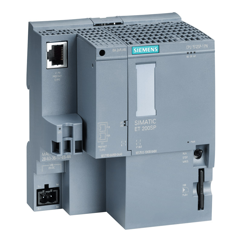 Siemens 6ES7512-1DK01-0AB0 S7-1500 CPU 1512SP-1 PN PLC Module Siemens 6ES7512-1DK01-0AB0 S7-1500 CPU 1512SP-1 PN PLC Module