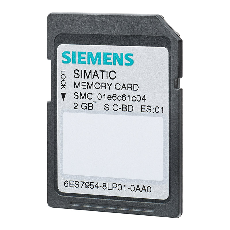 Siemens 6ES7954-8LP03-0AA0 SIMATIC S7 Memory Card 2 GB Siemens 6ES7954-8LP03-0AA0 SIMATIC S7 Memory Card 2 GB