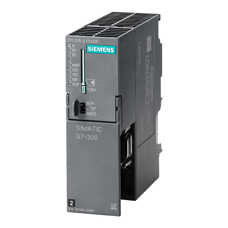 Siemens 6ES7315-2EH14-0AB0 S7-300 CPU 315-2 PN/DP PLC Module