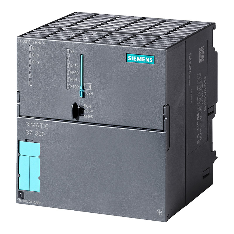 Siemens 6ES7318-3EL01-0AB0 S7-300 CPU 319-3 PN/DP PLC Module