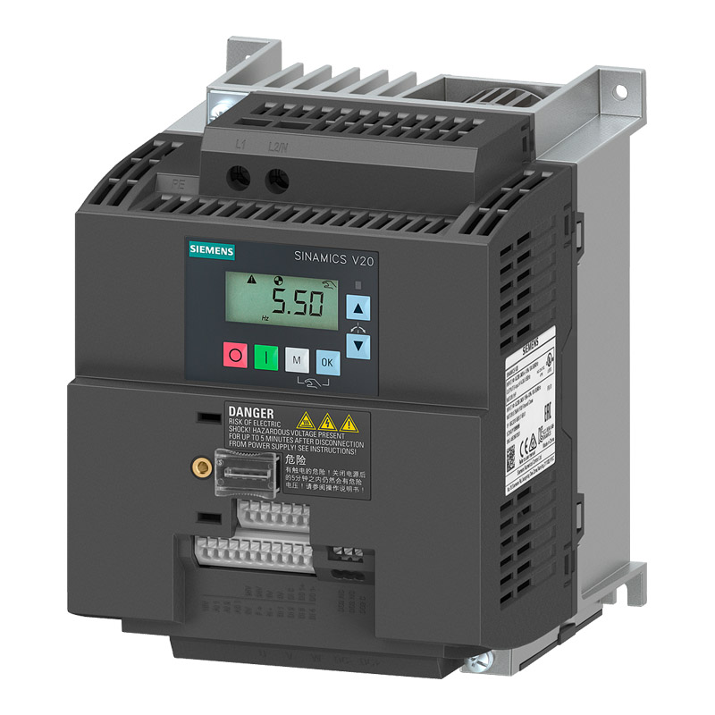Siemens 6SL3210-5BB22-2BV1 SINAMICS V20 Frequency Converter